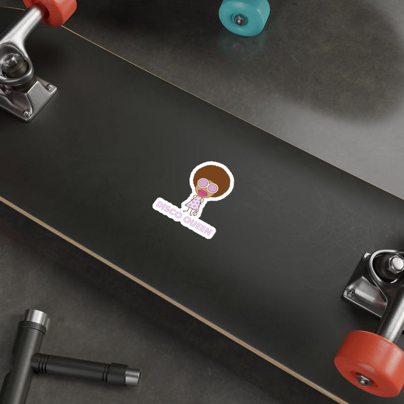 Load image into Gallery viewer, Disco Queen Retro Sticker for Skateboard Enthusiasts
