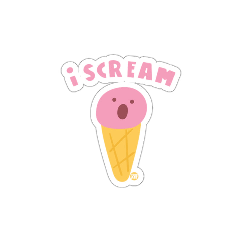 Load image into Gallery viewer, Cute IScream Ice Cream Design Sticker for Fun
