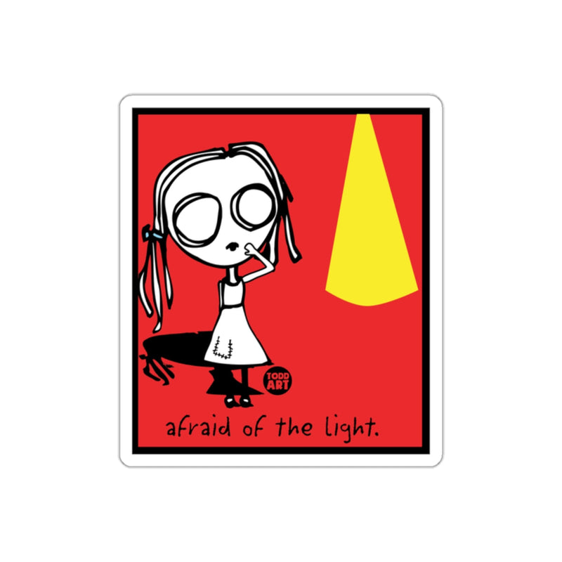 Load image into Gallery viewer, Afraid Of The Light Todd Art Design Sticker
