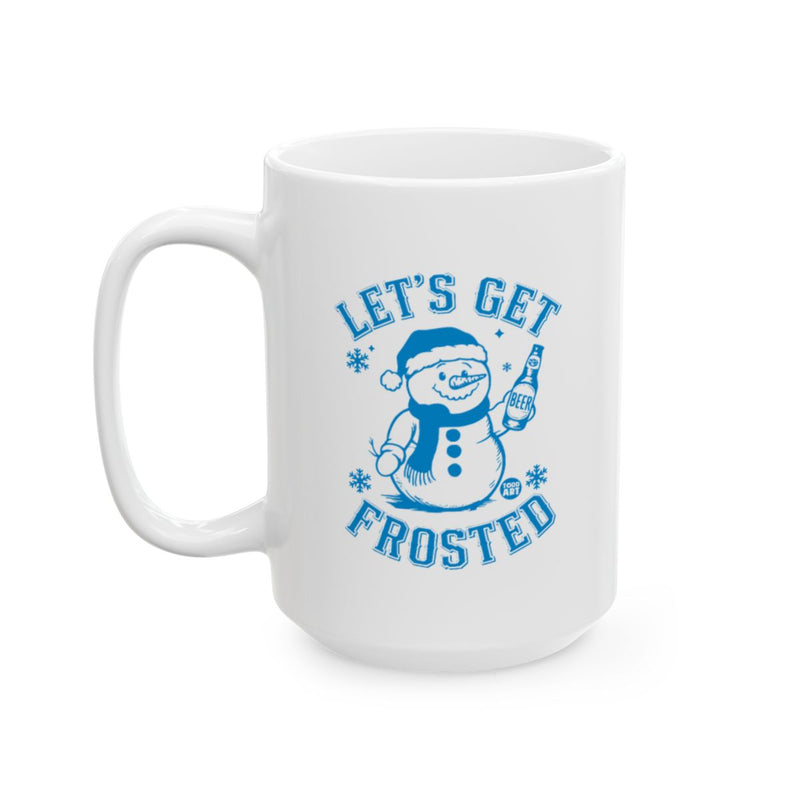 Load image into Gallery viewer, Let's Get Frosted Snowman With Beer Mug
