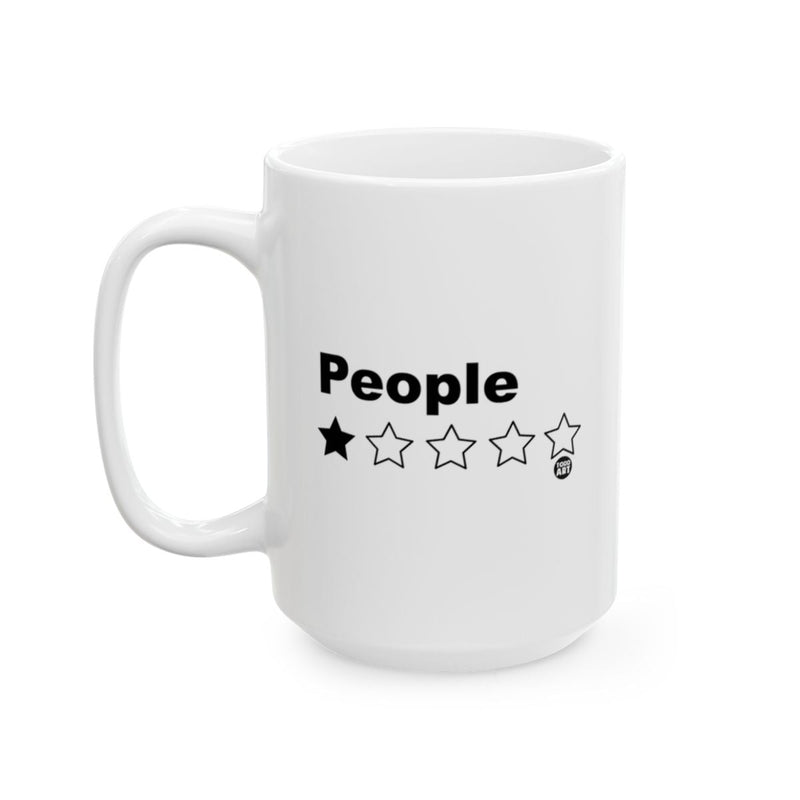 Load image into Gallery viewer, People One Star Rating Design Coffee Mug
