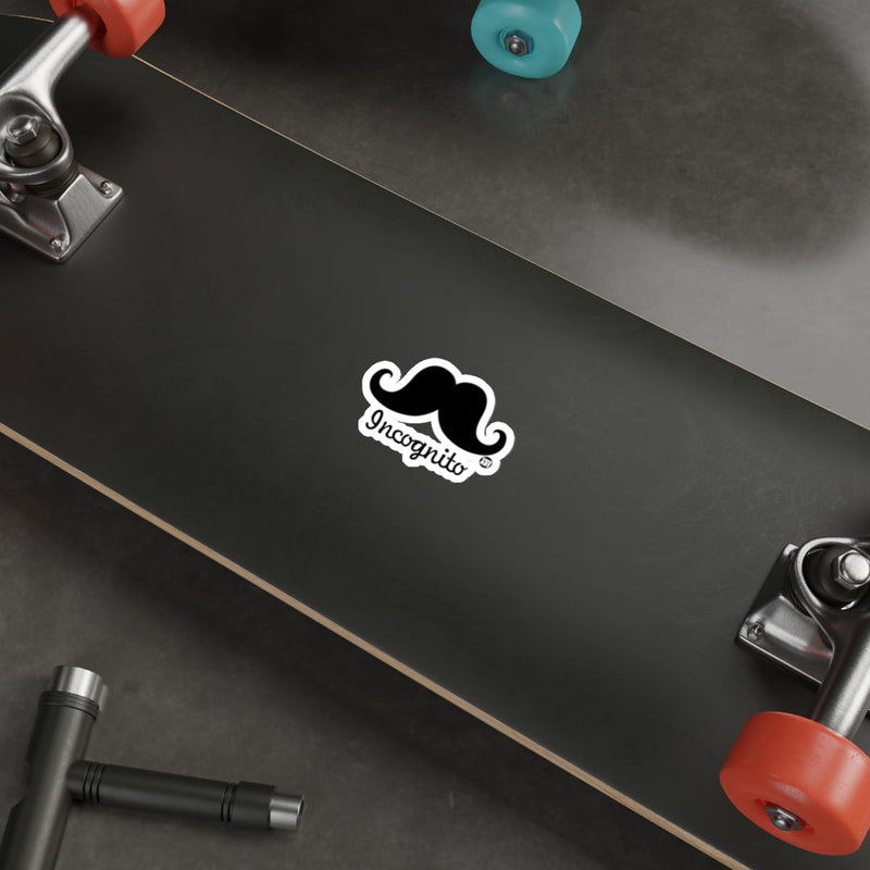 Load image into Gallery viewer, Todd Art Incognito Moustache Face Funny sticker
