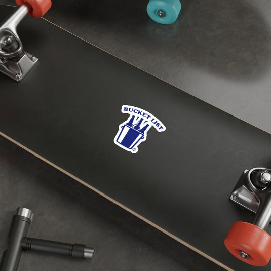 Bucket List Sticker for Skateboard Customization