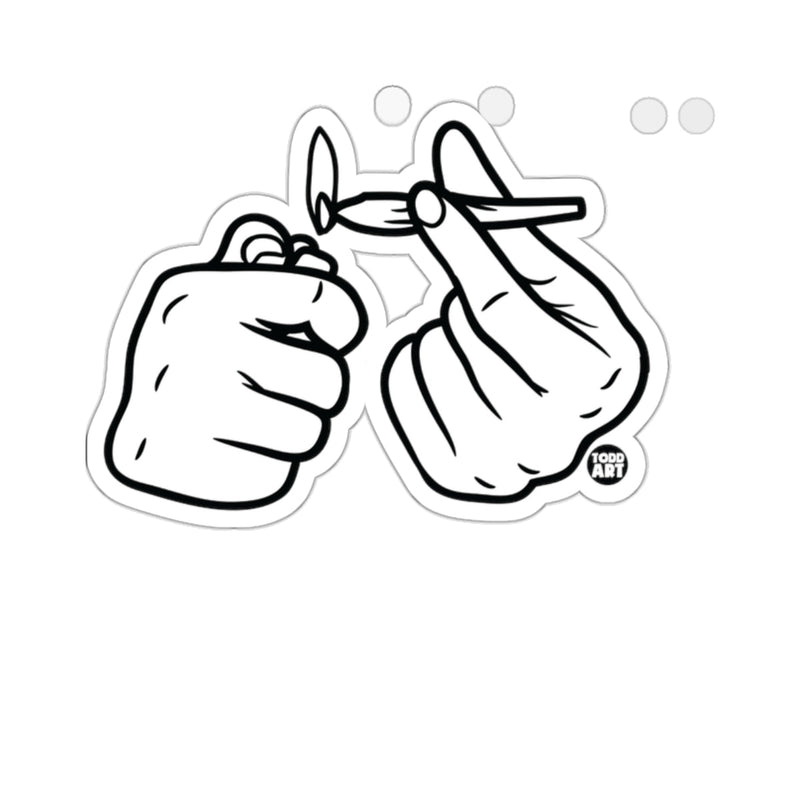 Load image into Gallery viewer, Hands Lighter Joint Todd Art 
