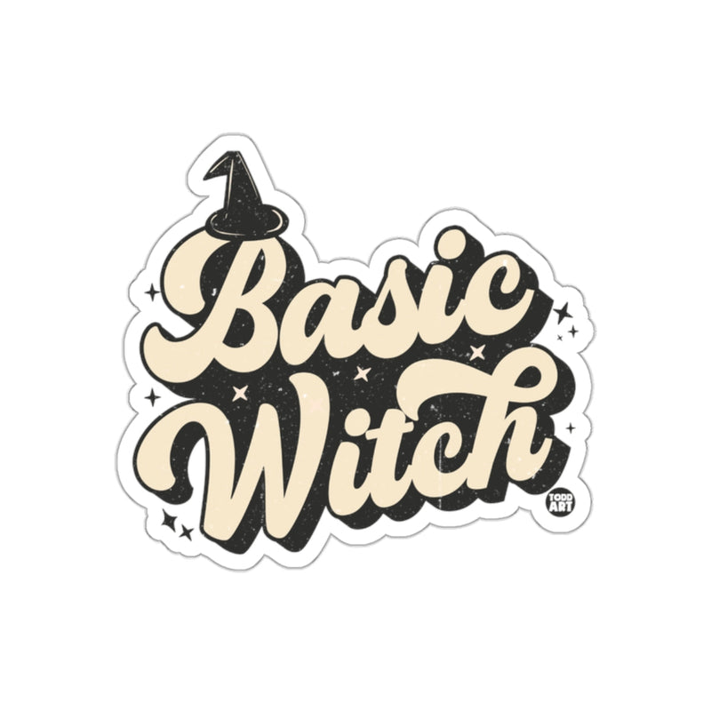 Load image into Gallery viewer, Basic Witch Fun Halloween Sticker for Spooky Vibes

