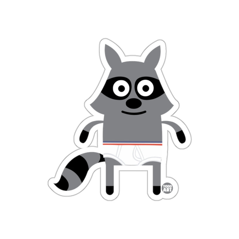 Load image into Gallery viewer, Cartoon Raccoon Character Sticker Art Product
