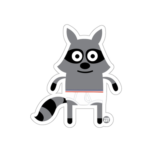 Cartoon Raccoon Character Sticker Art Product