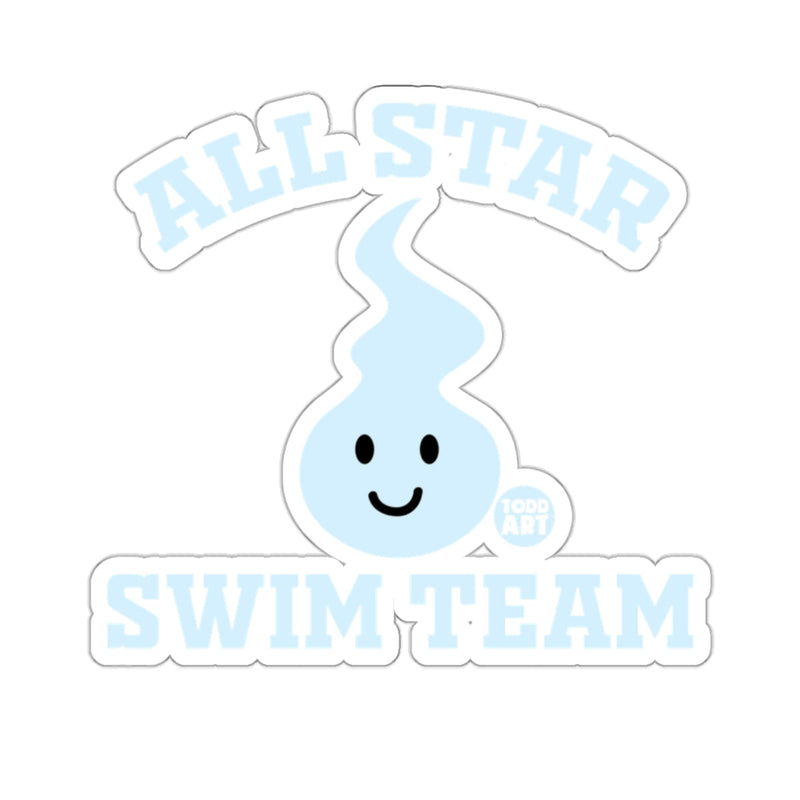 Load image into Gallery viewer, ALL STAR SWIM TEAM happy water drop TODD ART 
