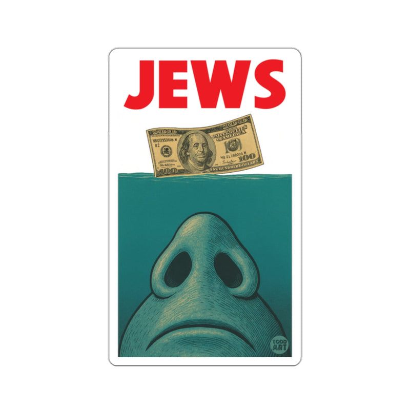 Load image into Gallery viewer, JEWS 100 Dollar Bill UNITED STATES OF AMERICA Nose 
