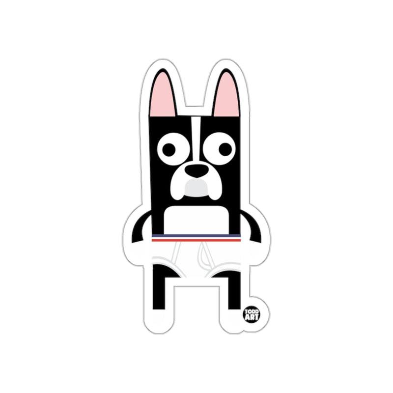 Load image into Gallery viewer, Cartoon Black and White Dog Figure Sticker Product
