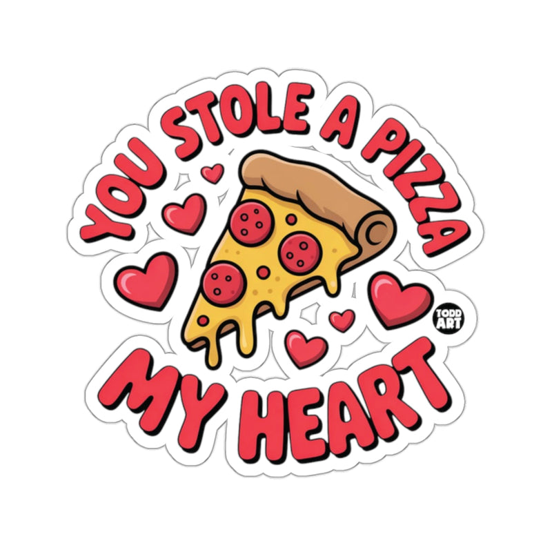 Load image into Gallery viewer, YOU STOLE A PIZZA MY HEART graphic design 
