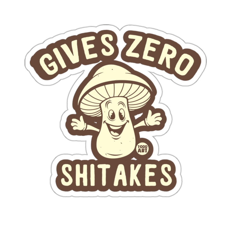 Load image into Gallery viewer, Happy Mushroom Character Gives Zero Shitakes Fun 
