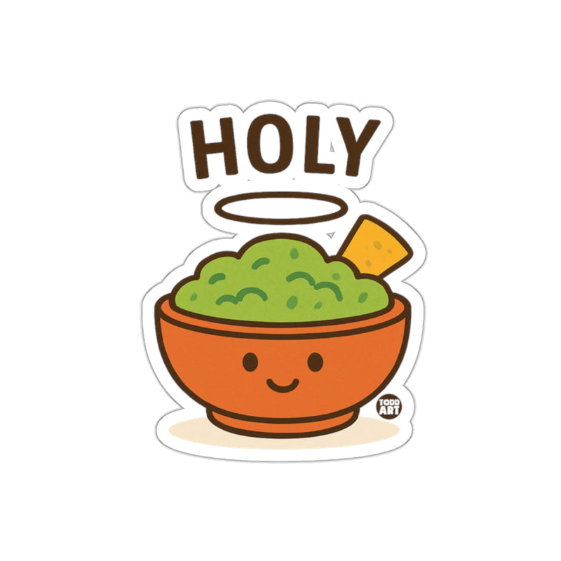 Load image into Gallery viewer, Holy Guacamole Cute Face Sticker for All Occasions
