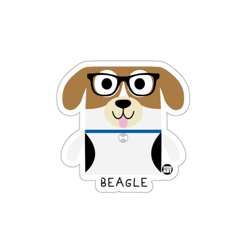 Load image into Gallery viewer, Cute Cartoon Beagle Dog Sticker for Pet Lovers
