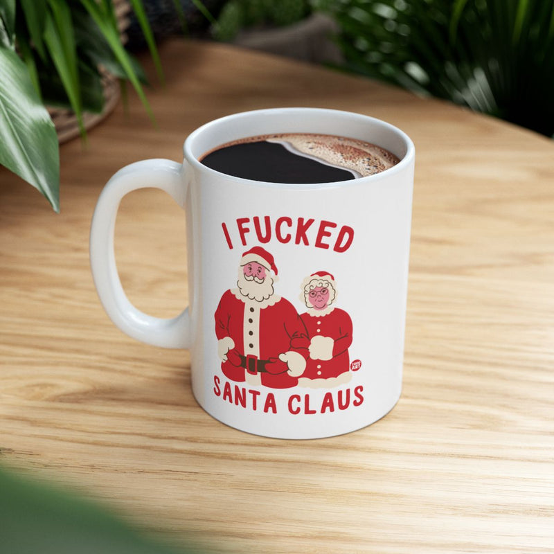 Load image into Gallery viewer, Funny Santa Claus Christmas Mug for Holiday Drinks
