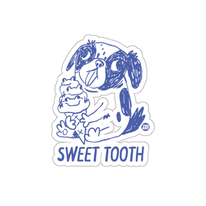 Load image into Gallery viewer, Sweet Tooth Dog with Ice Cream Sticker
