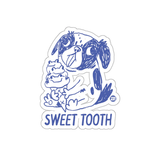 Sweet Tooth Dog with Ice Cream Sticker