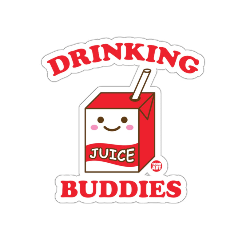 Load image into Gallery viewer, Drinking Buddies Juice Box Cute Fun Sticker
