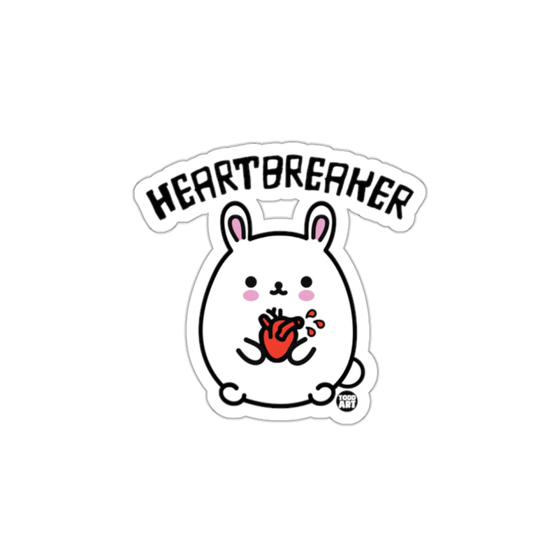 Load image into Gallery viewer, Cute Heartbreaker Bunny Holding Heart Sticker
