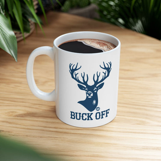 Unique Buck Off Deer Mug for Coffee Lovers Gift