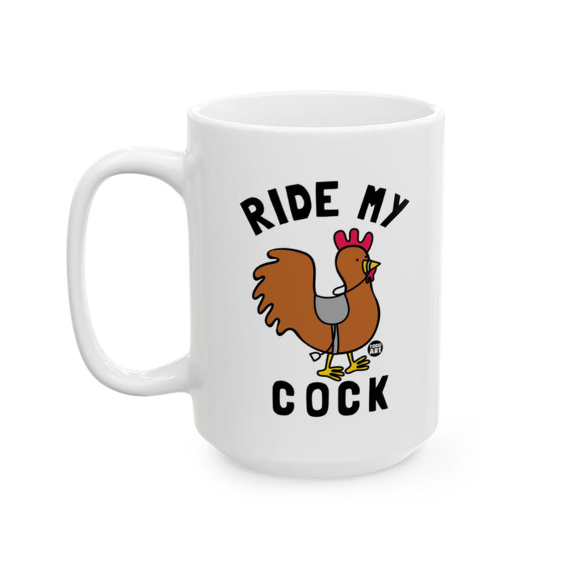 Load image into Gallery viewer, Ride My Cock Graphic Mug Perfect for Coffee Lovers
