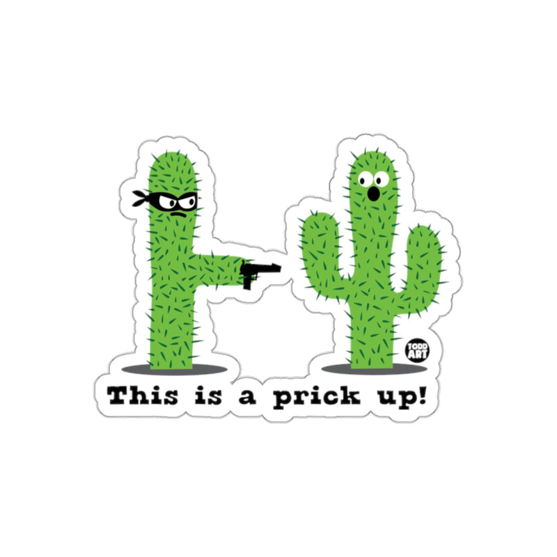 Load image into Gallery viewer, This is a prick up cactus themed sticker product
