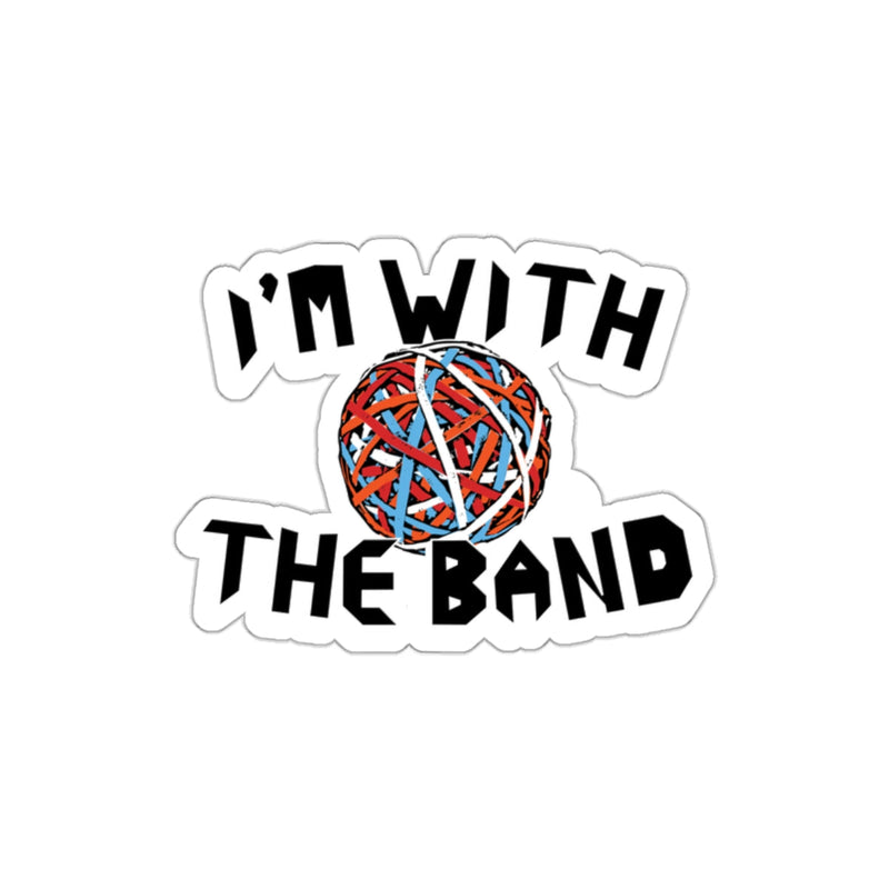 Load image into Gallery viewer, I'm With The Band Music Lover Sticker
