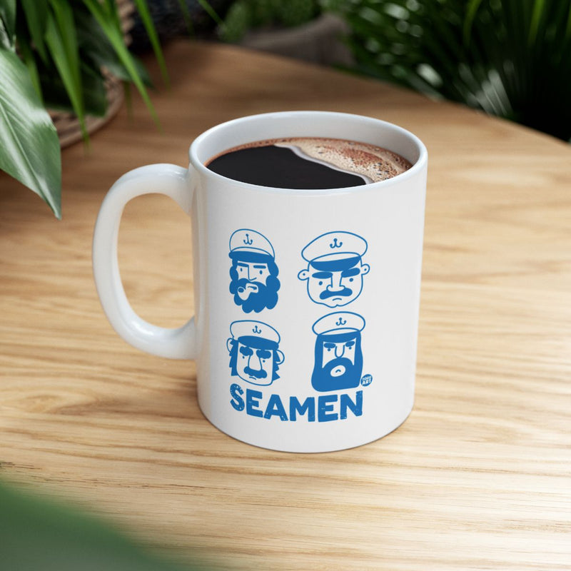 Load image into Gallery viewer, Seamen Themed Graphic Design Coffee Mug
