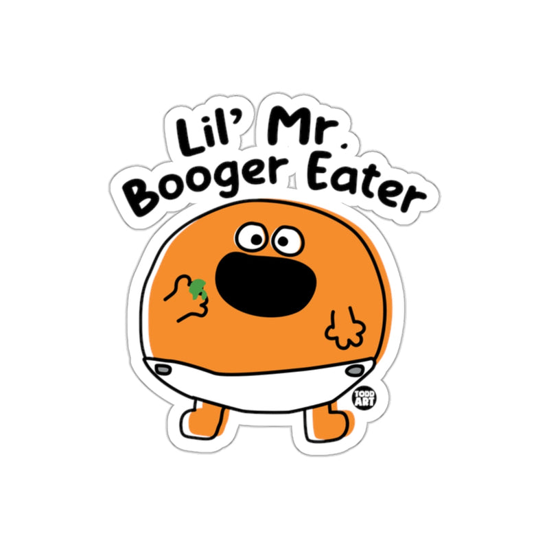 Load image into Gallery viewer, Lil' Mr. Booger Eater Sticker for Humorous Laughter
