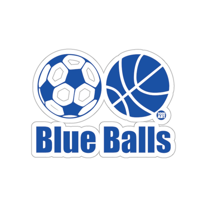 Load image into Gallery viewer, Soccer And Basketball Blue Balls Sports Art sticker
