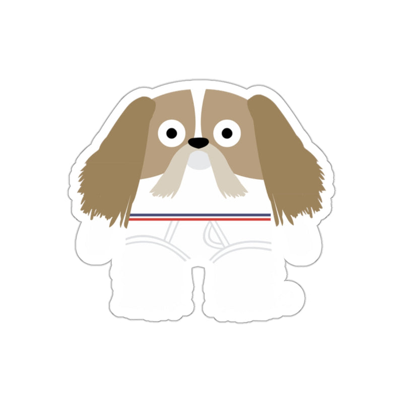 Load image into Gallery viewer, Cute Shih Tzu Cartoon Design Sticker for Dog Lovers
