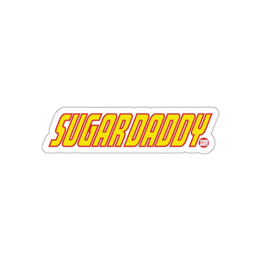 Sugardaddy Text Design Sticker for Fun and Laughs