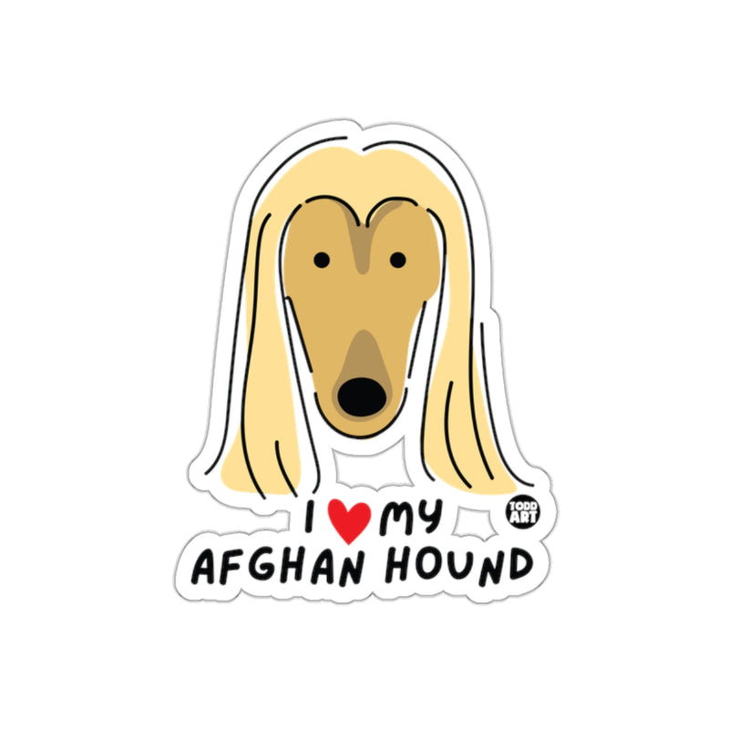 Load image into Gallery viewer, I Love My Afghan Hound Cute Dog Lover Product

