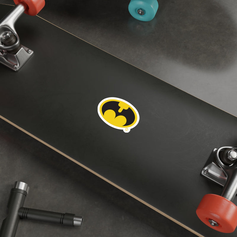 Load image into Gallery viewer, Black Skateboard with Red and Blue Wheels Toy
