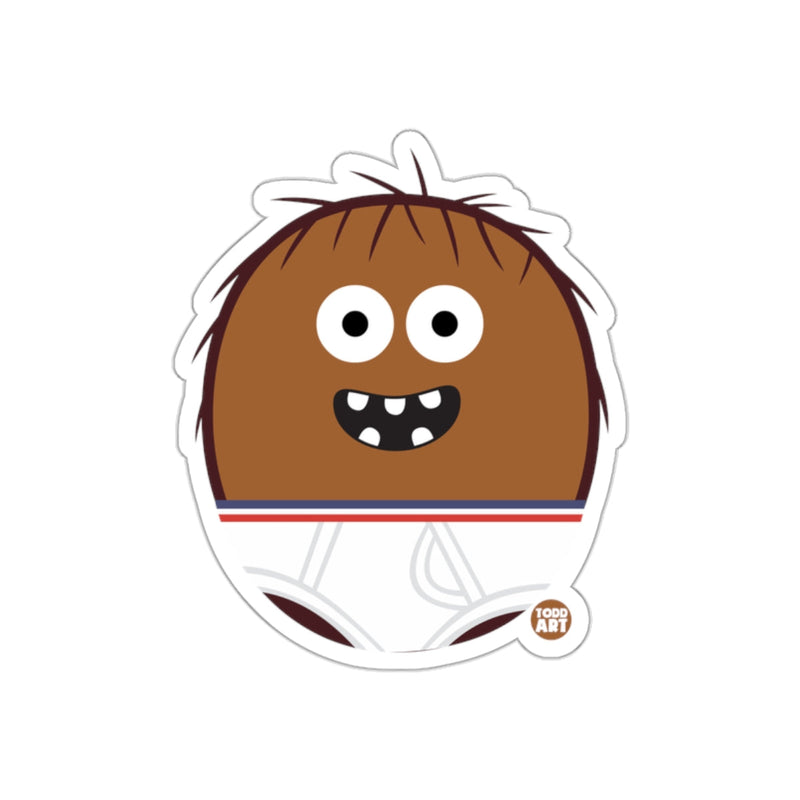 Load image into Gallery viewer, Funny Cartoon Character with Big Eyes Sticker

