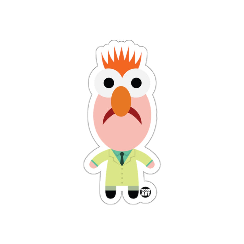 Load image into Gallery viewer, Funny Cartoon Character With Orange Hair Sticker
