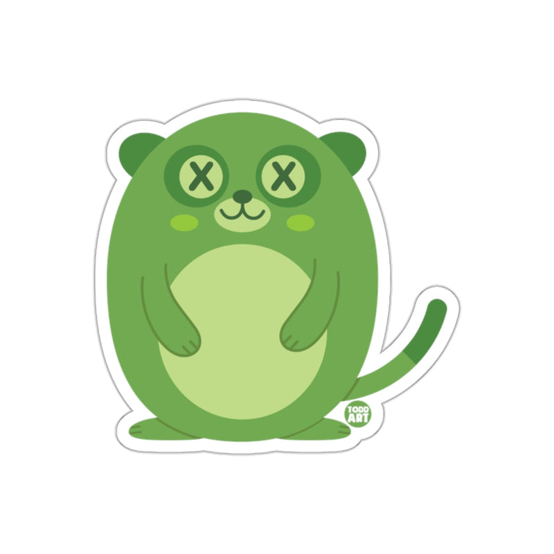 Load image into Gallery viewer, Cute Green Cartoon Animal Sticker for Kids Adults
