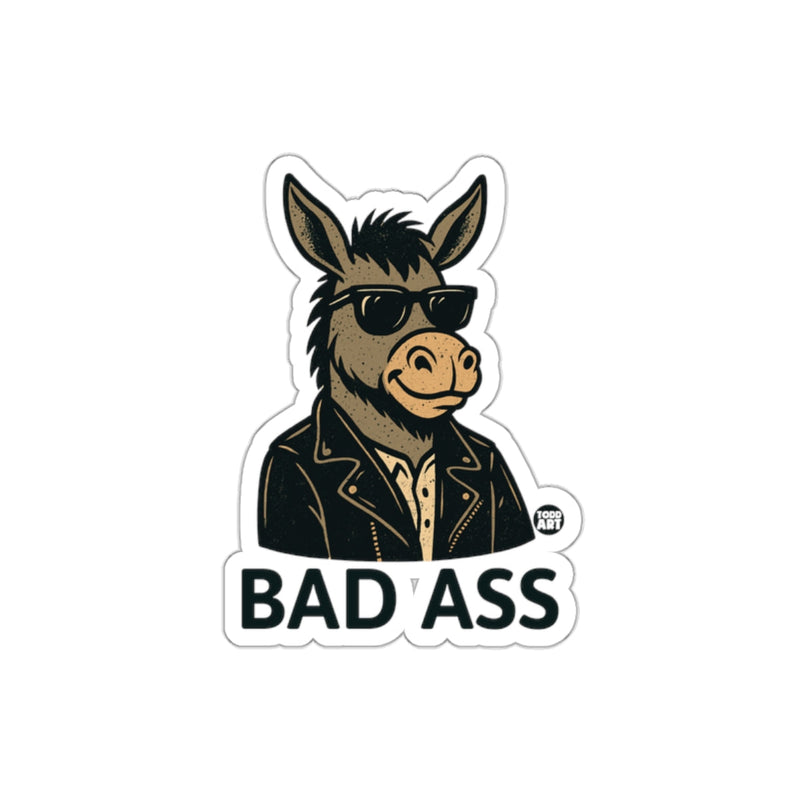 Load image into Gallery viewer, Cool Bad Ass Donkey With Sunglasses Sticker
