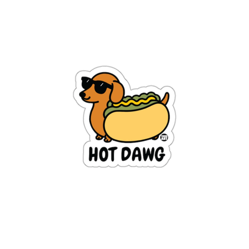 Load image into Gallery viewer, Hot Dawg Fun and Quirky Sticker for Dog Lovers
