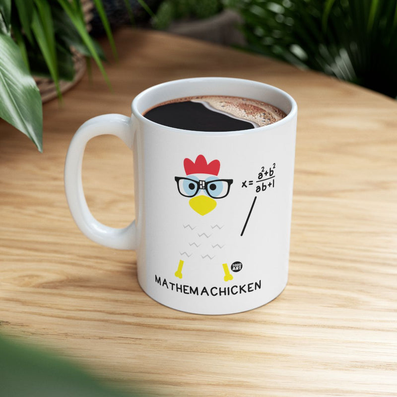 Load image into Gallery viewer, Funny Mathemachicken Coffee Mug Perfect for Math Lovers
