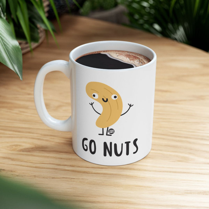 Load image into Gallery viewer, Go Nuts with Fun Cartoon Illustration Mug
