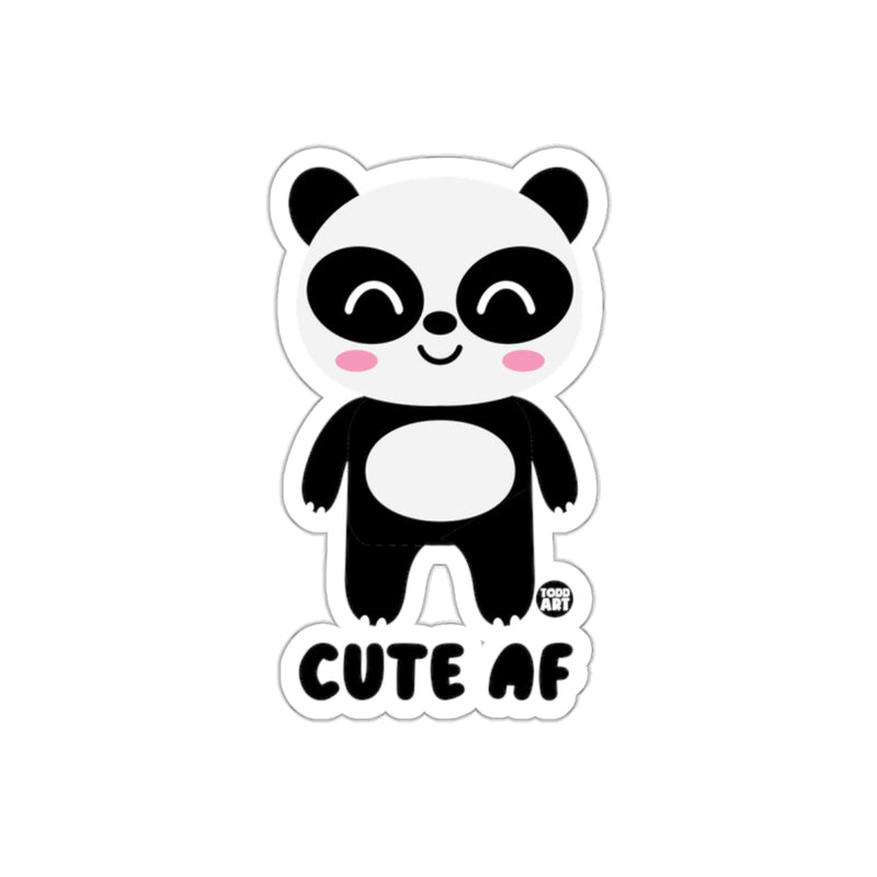Load image into Gallery viewer, Adorable Smiling Panda Cute AF Sticker
