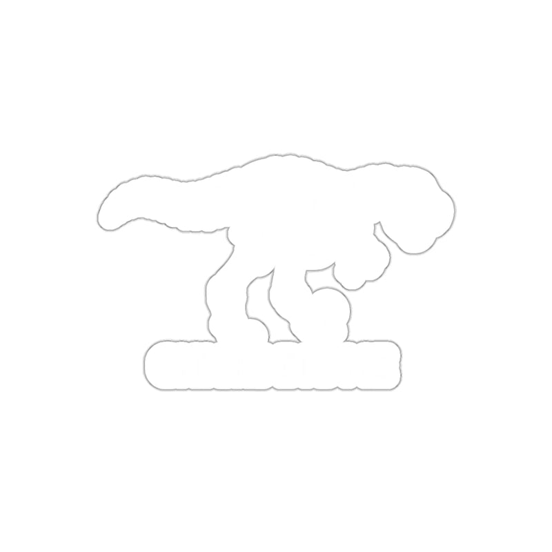 Load image into Gallery viewer, Dinosaur Silhouette Decorative Craft Piece
