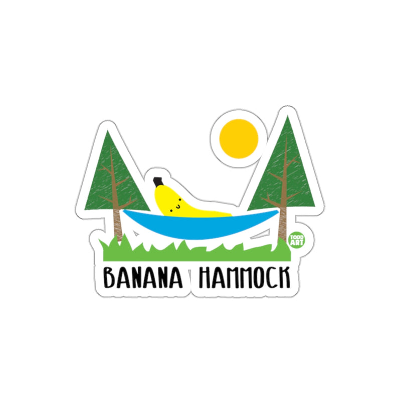 Load image into Gallery viewer, Banana Hammock Relaxation Sticker 

