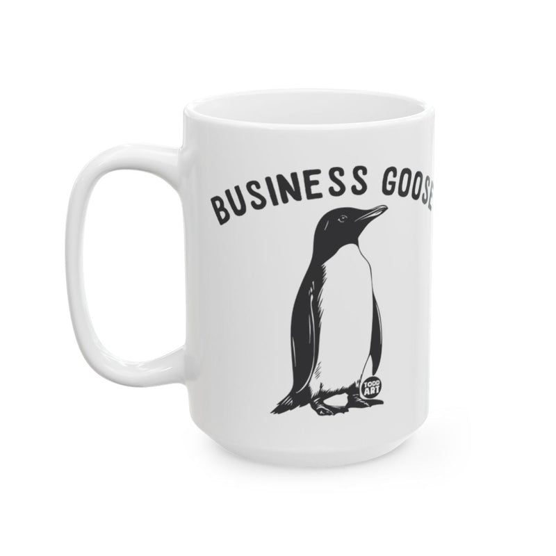 Load image into Gallery viewer, Business Goose Penguin Design White Mug Cup

