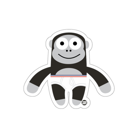 Cute Smiling Monkey with Striped Belt Kids Toy