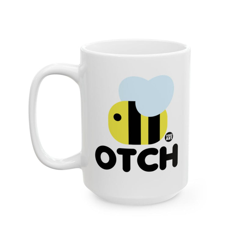 Load image into Gallery viewer, Cute Bee Design OTCH Large Coffee Mug
