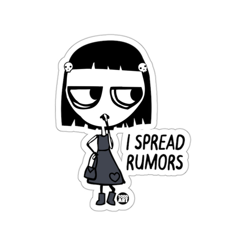 Load image into Gallery viewer, I Spread Rumors Funny Character Design Sticker
