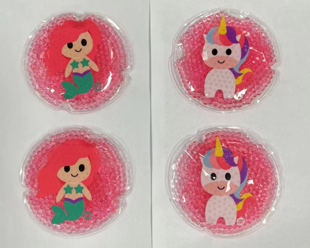 Load image into Gallery viewer, Frosty Friends™ Mermaid &amp; Unicorn Reusable Ice Packs – 2-Pack
