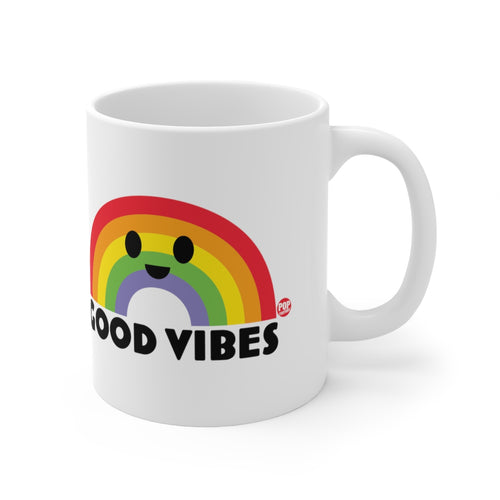Good Vibes Rainbow Mug